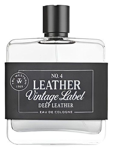 Leather Vintage Label Deep Leather No. 4