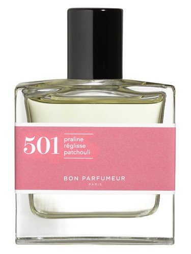 501 praline, licorice, patchouli