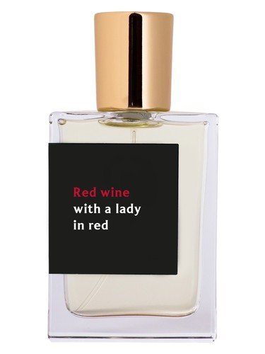 Red Wine with a Lady In Red