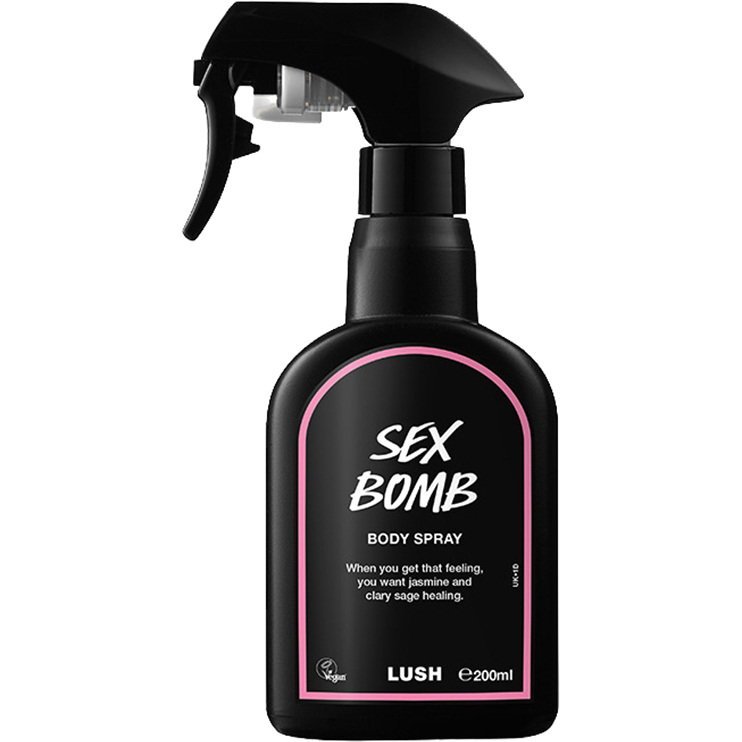 Sex Bomb Lush / Cosmetics To Go Body Spray
