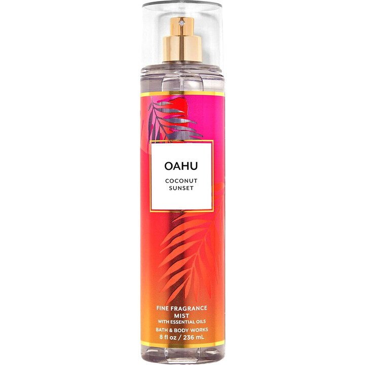 Oahu Coconut Sunset Bath & Body Works 2010 Fragrance Mist