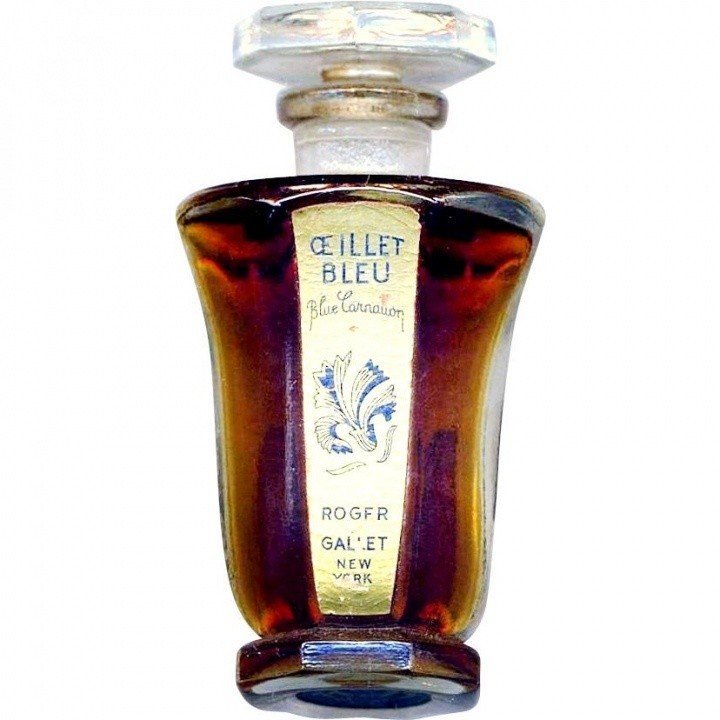 Blue Carnation Œillet Bleu Roger & Gallet 1937 Parfum