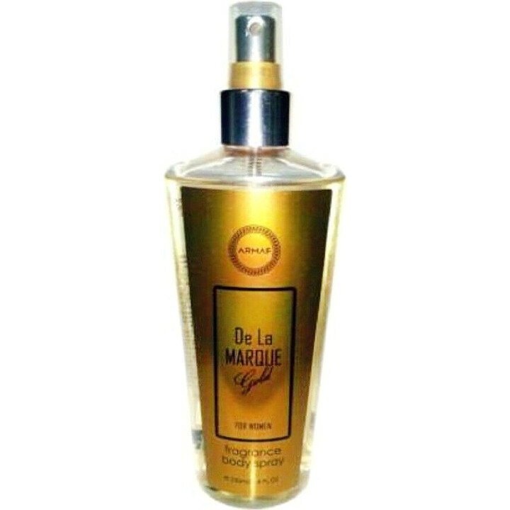 De la Marque Gold Armaf Body Spray